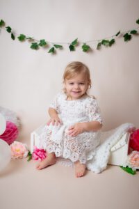 narozeninové focení cake smash Hana Tučková