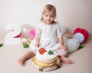 narozeninové focení cake smash Hana Tučková