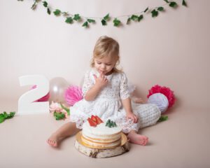 narozeninové focení cake smash Hana Tučková