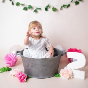narozeninové focení cake smash Hana Tučková