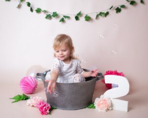 narozeninové focení cake smash Hana Tučková