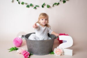 narozeninové focení cake smash Hana Tučková